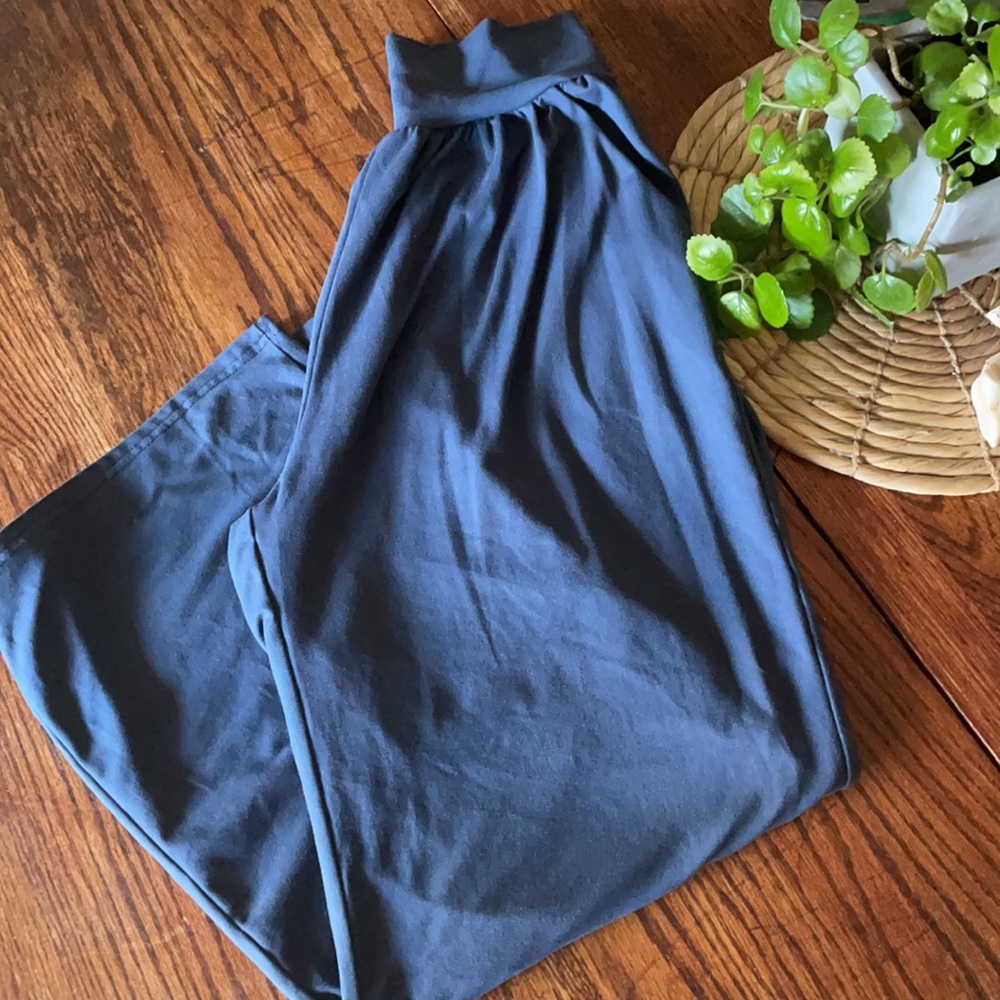 Navy blue lounge pants - Picture 4 of 4